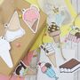 Illustrated Ice Cream Gift Tags, Large, thumbnail 5 of 11