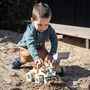 Personalised Bio Plastic Dumper Truck Or Front Loader, thumbnail 1 of 4