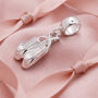 Ballet Shoes Silver Charm, thumbnail 5 of 8