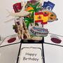 Barcelona Themed 3D Birthday Card, thumbnail 1 of 7