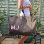 Personalised Initials Extra Large Tote Bag, thumbnail 2 of 5