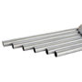 Engraved 30 Inch Aluminium Wind Chime Silver Finish, thumbnail 6 of 9