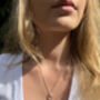Gold Vermeil Or Sterling Silver Seed Pod Charm Necklace, thumbnail 4 of 8