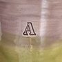 Letter A Handmade Alphabet Mug Tumbler, thumbnail 4 of 8