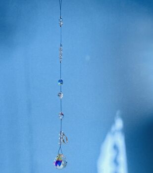 Wishbone Sun Catcher, Make A Wish Gift, 3 of 6