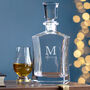 Personalised Mouth Blown Glass Decanter, thumbnail 1 of 12