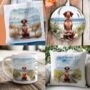 Personalised Vizsla Dog Beach Walk Collection, thumbnail 1 of 8