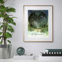 Personalised Family Constellation Forest Watercolour, thumbnail 7 of 7