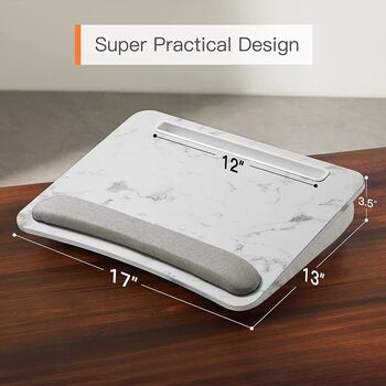 Marble Portable Lap Desk Tray Work Station Stand, 8 of 8