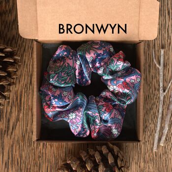 Liberty Of London Silk Scrunchie In Various Prints, 5 of 8