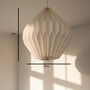 Snowdrop Origami Lampshade, thumbnail 4 of 5