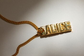 Personalised Custom Word Drop Necklace, 5 of 6