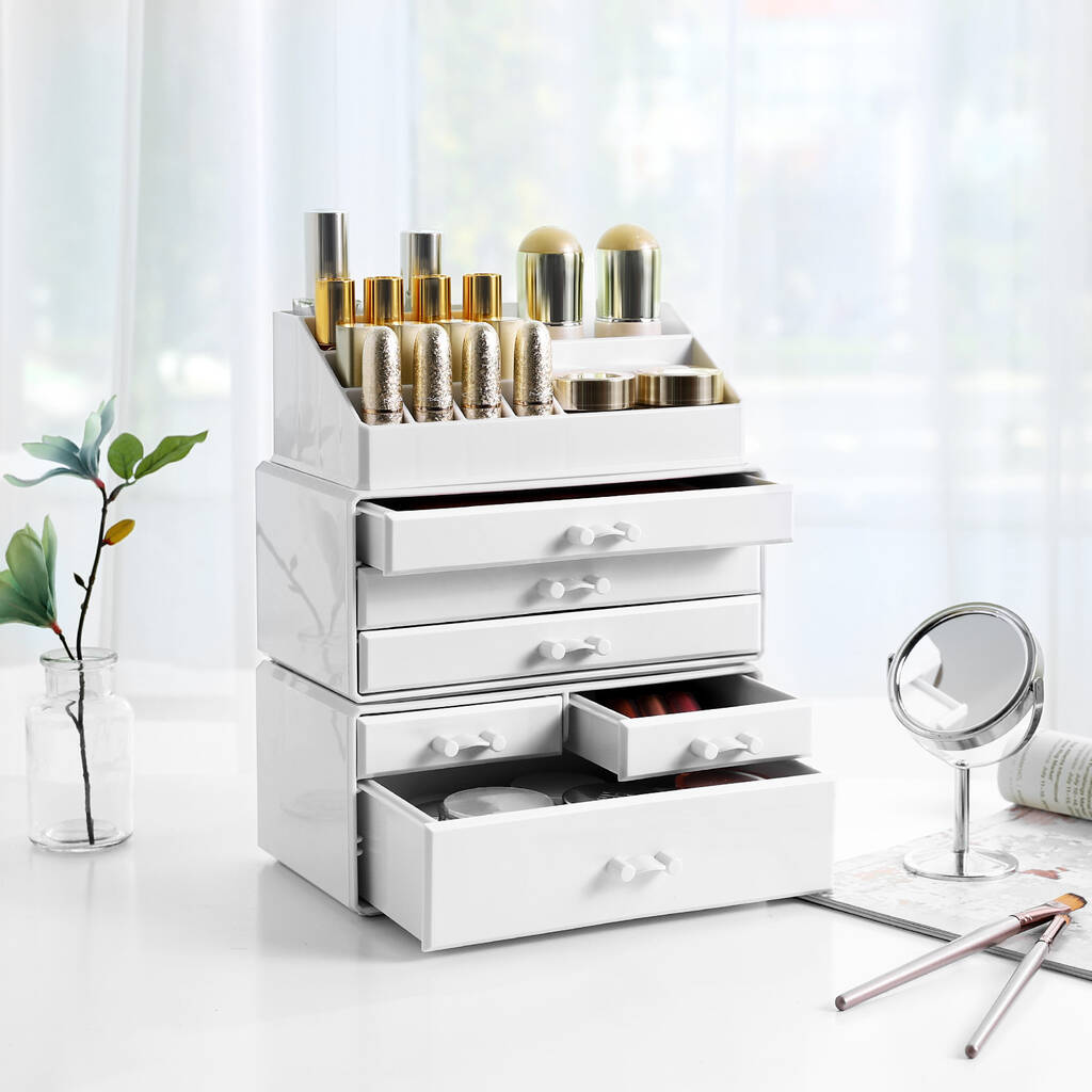 Six Drawers Acrylic Cosmetic Makeup Display Organiser, 1 of 6