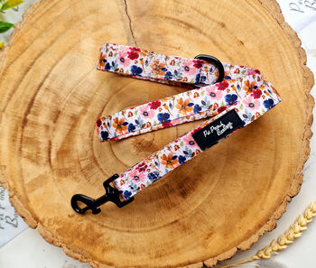 Enchanted Meadows Floral Dog Collar, 7 of 7