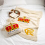 Royal Crown Blanket And Cushion Knitting Kit, thumbnail 1 of 10