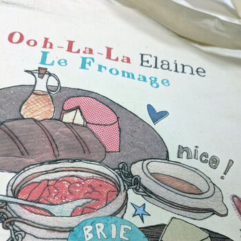Personalised Cheese Lover Bag, 12 of 12