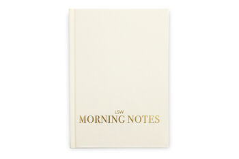 Morning Notes: The Three Month Goal Setting Journal, 3 of 9
