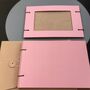 New Baby Leather Photo Album And Frame Gift Set, thumbnail 6 of 9