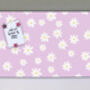 Pink Daisy Magnetic Noticeboard, thumbnail 3 of 3