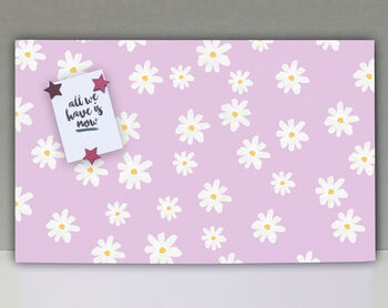 Pink Daisy Magnetic Noticeboard, 3 of 3