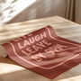 Live Laugh Leave By 9pm Funny Typography Print, thumbnail 4 of 12