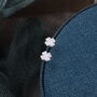 'Friends Are Lucky To Have' Sterling Clover Earrings, thumbnail 6 of 6