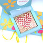 Personalised Message White Chocolate Kiss Heart Gift, thumbnail 5 of 5