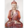 Large Hand Carved Buddha Statue Teaching Transmission, thumbnail 2 of 6