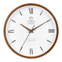 Tabic Planeteco Time Master Elegant Roman Numeral Wall Clock, thumbnail 5 of 12