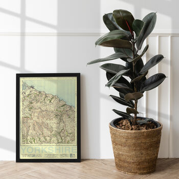 Personalised Yorkshire Map Print Yorkshire Gift, 9 of 9