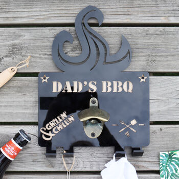 Personalised BBQ And Bottle Opener Sign, 5 of 12