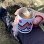 Take A Hike Personalised Carabiner Enamel Mug, thumbnail 2 of 4