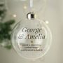 Personalised Gold Star Glass Bauble, thumbnail 3 of 4