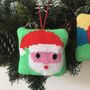 Father Xmas Hanging Christmas Decoration Tapestry Kit, thumbnail 1 of 4