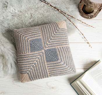 Geometric Cushion Knitting Kit, 2 of 10