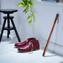 Shoe Horn Walnut Wood And Stainless Steel Length 59cm, thumbnail 1 of 3