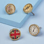 G Decor Compass Brass Round Detailed Pull Knobs, thumbnail 1 of 5