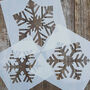 Christmas Snowflake Stencil, thumbnail 2 of 4