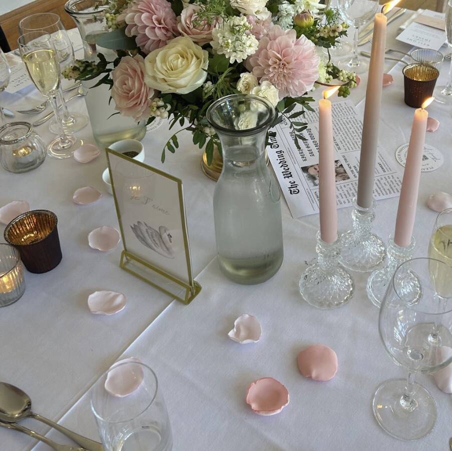 Flower Petals Rose Silk Petals Table Decor Wedding Confetti Engagement  Party UK