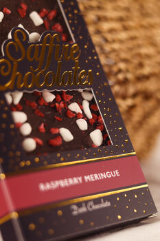 Big Dark Chocolate Bar Handmade By Saffire Chocolates, 3 of 5