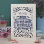 Personalised Papercut 'Be My Godfather?' Card, thumbnail 5 of 5