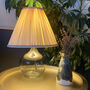 Silk Pleated Empire Lampshade, thumbnail 1 of 4