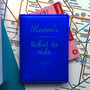 Ticket To Ride Personalised Oyster Travel Card Cover, thumbnail 5 of 11