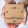 40th Birthday Silver Plated Star Bracelet And Gift Wrap, thumbnail 8 of 10