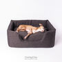 Charley Chau Deep Sided Dog Bed In Weave Ii, thumbnail 4 of 12