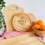 Personalised King Of The Grill Chopping Board Gift, thumbnail 4 of 5