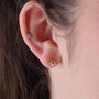 'Friends Stars' Sterling Silver Cutout Star Earrings, thumbnail 4 of 7