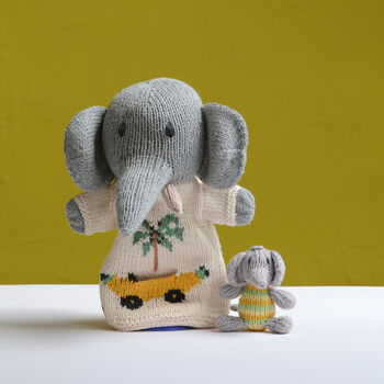 Hand Knitted Pocket Puppets In Organic Cotton, 6 of 12