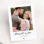 Personalised Save The Date Photo Card, thumbnail 2 of 3