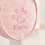Personalised Flopsy Bunny Pink Handbag, thumbnail 2 of 4